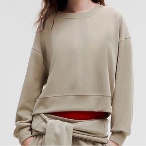 Lululemon Softstreme Perfectly Oversized Cropped Crew